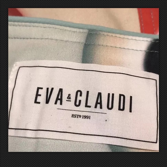 EVA & CLAUDI Denmark Geometric Watercolor Stretchy - Picture 6 of 8